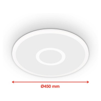 Telefunken LED panel Centerlight bílá remote CCT RGB Ø45cm