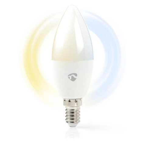 Smart LED žárovka E14 4.5W bílá NEDIS WIFILW13WTE14 WiFi Tuya
