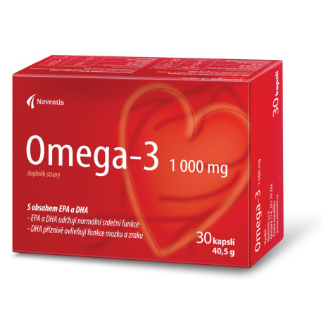 Noventis Omega-3 1000 mg 30 kapslí