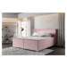 Expedo Postel Boxspring ISLAND + rošt + matrace + topper, 140x200, Cosmic 10