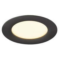 BIG WHITE (SLV) DOWNLIGHT V 100 plochý kryt černá 1007477