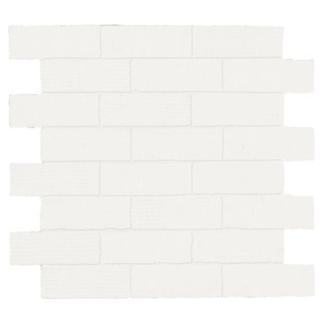 Mozaika Dom Comfort G white brick 33x33 cm mat DCOGMB10