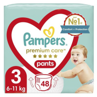 Pampers Premium Care vel. 3 6-11 kg plenkové kalhotky 48 ks