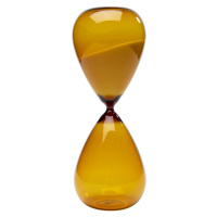 KARE Design Přesýpací hodiny - oranžové, 36cm