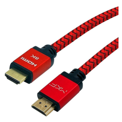 HDMI kabel MK Floria, 2.1, 8K, 3m, opletený