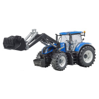 Bruder 3121 New Holland T7.315 s přední lžicí