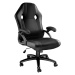 tectake 403490 kancelářská židle goodman - černá - černá