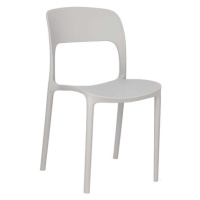 Plastová jídelní židle Frankie šedá