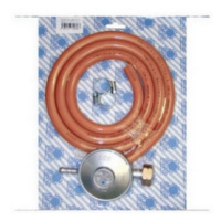 Plynový regulační ventil a hadice 1,5m MEVA NP01007 430305