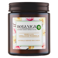 Botanica by Air Wick Svíčka vanilka a himalájská magnolie 205g