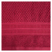 Bavlněná froté osuška s proužky ROSSI 70x140 cm, červená, 500 gr Mybesthome