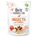 BRIT Care Crunchy Snack Insects with Turkey pamlsky s hmyzem a krůtím pro psy 200 g