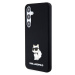 Zadní kryt Karl Lagerfeld Liquid Silicone Choupette NFT pro Samsung Galaxy S24+, black