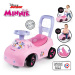 Odrážedlo a chodítko Minnie Auto Ride On Smoby ergonomické s opěrkou a úložným boxem pod sedadle