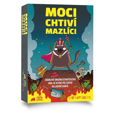 Mocichtiví mazlíci - karetní hra Exploding Kittens