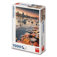 Puzzle 1000 Labutě na Vltavě