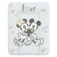 Ceba Podložka přebalovací měkká na komodu (50x70) Disney Minnie & Mickey Grey