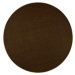 Hanse Home Collection koberce Kusový koberec Nasty 101154 Braun kruh Rozměry koberců: 133x133 (p