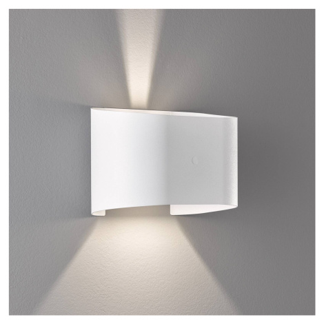 FISCHER & HONSEL LED nástěnné světlo Wall, dva zdroje, kulaté, bílá