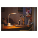 Philips Bucket stolní LED lampa 1x7,5W 200lm 3000/4000/5700K IP20 USB krokové stmívání, bílá