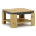 Konferenční stolek CRAIG dub artisan/antracitová
