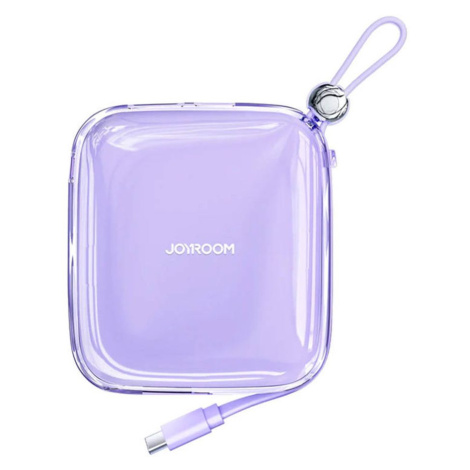 Joyroom Powerbanka Joyroom JR-L002 Jelly 10000mAh, USB C, 22,5W (fialová)