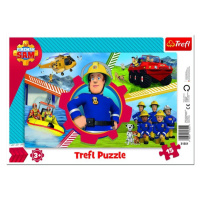 Trefl Puzzle Požárník Sam / 15 dílků