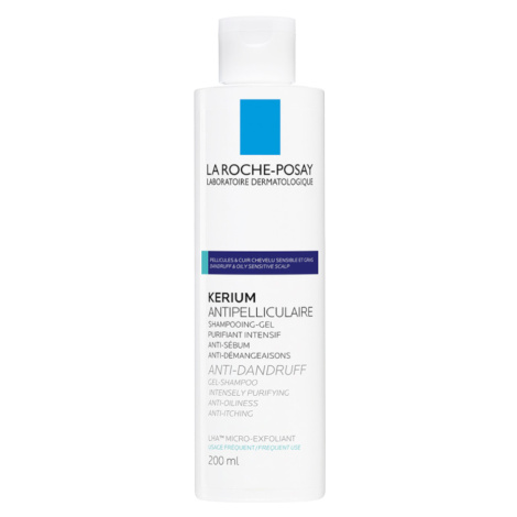 La Roche-posay Kerium šampon - Mastné Lupy 200ml