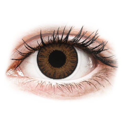 TopVue Color - dioptrické jednodenní (10 čoček) Brown 608223_13861964