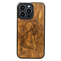 Pouzdro Bewood pro iPhone 13 Pro Vlk Imbuia