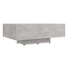 Konferenční stolek betonově šedý 85 × 55 × 31 cm dřevotříska