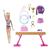 Mattel Barbie Gymnastka na kladině
