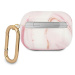 Guess GUAPUNMP pouzdro na AirPods PRO pink Marble Collection