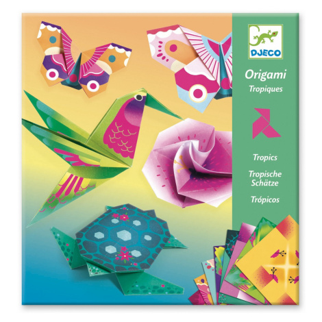 Origami - Tropická zvířata DJECO