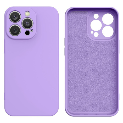Silikonové pouzdro LUX na iPhone 14 PRO MAX 6.7" Purple