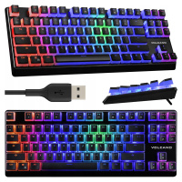 Mechanická Klávesnice Tlačítka Hnědá Tichá Modecom Lanparty Rgb