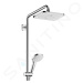 Hansgrohe 27687000 - Sprchový set s vanovým termostatem, 28x17 cm, 3 proudy, chrom