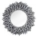 LuxD Designové nástěnné zrcadlo Kenley, 80 šedé