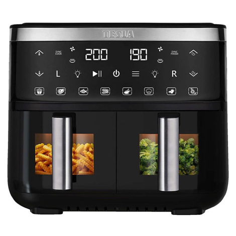 TESLA Electronics TESLA Electronics AirCook-Multif. duální dig. horkovzd. fritéza 7,6 l 2850W/23