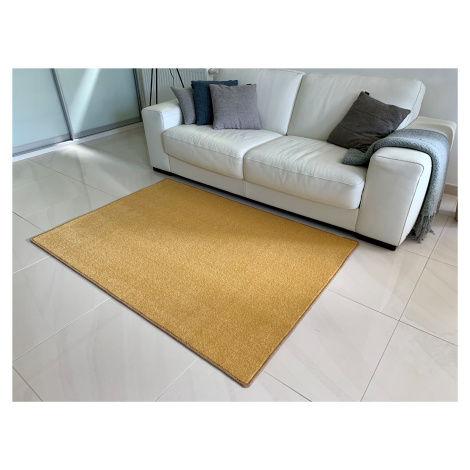 Vopi koberce Kusový koberec Eton Exklusive žlutý - 120x160 cm
