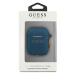 Guess GUACCSILGLBL pouzdro na AirPods 2. Generace / 1. Generace blue Silicone Glitter