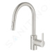 Grohe 31486DC1 - Dřezová baterie s výsuvnou sprškou, supersteel