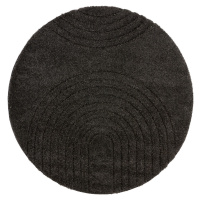 Mint Rugs - Hanse Home koberce Kusový koberec Norwalk 105105 dark grey Rozměry koberců: 160x160 