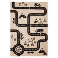 Dětský koberec Zala Living Road Map Charly, 120 x 170 cm