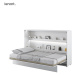 Dig-net nábytek Sklápěcí postel Lenart BED CONCEPT BC-05 | 120 x 200 cm Barva: Bílá