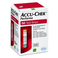 PROUŽKY DIAGNOSTICKÉ ACCU-CHEK PERFORMA 50 INZULÍNOVÝ REŽIM,50KS