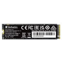 VERBATIM SSD Vi5000 Internal PCIe NVMe M.2 SSD 2TB