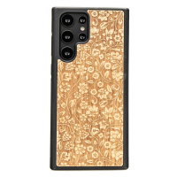 Pouzdro Bewood pro Samsung Galaxy S22 Ultra Polní Květiny Aniegre