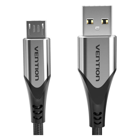 Kabel Vention USB 2.0 A to Micro-B 3A cable 1.5m COAHG gray