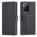 Magnet Card Case elegantní knížkové pouzdro s venkovní kapsou na Samsung Galaxy S23 5G Black